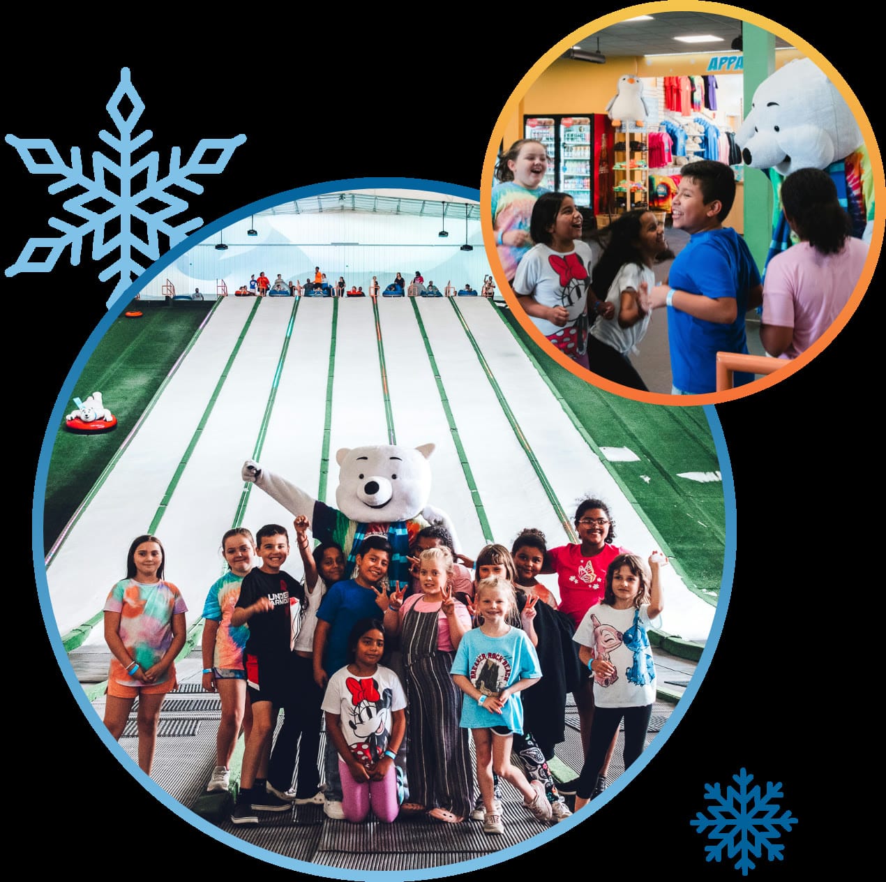 Pigeon-Forge-Snow-TN-Parents-Parties-Groups-Evemts-Space-Snow-Tubing-LP