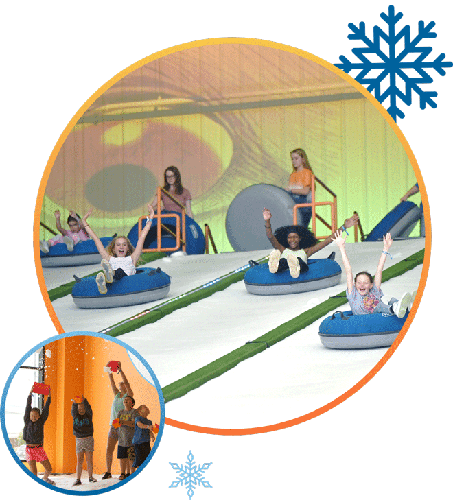 Pigeon-Forge-Snow-TN-Parents-Parties-Groups-Evemts-LP-Snow-Tubing-Snow-Play